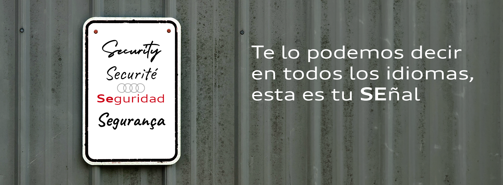 Seguridad Audi señal